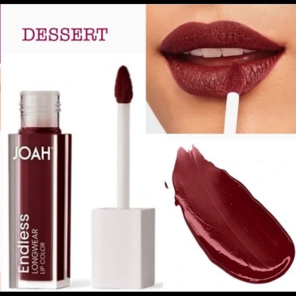 JOAH Endless Longwear Lip Color, Shade Dessert, JSLL10, Full Size,‎ Brand New!